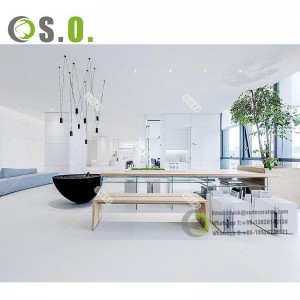 Modern luxury high quality computer working table boss home office table executive ceo desk office desk