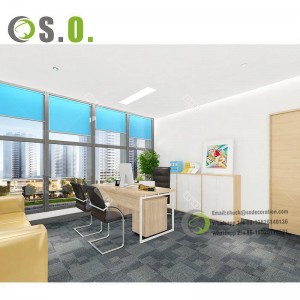Newest Luxury Design Office Furniture Set CEO Computer Table European Style Modern Executive Table