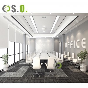 Modern luxury high quality computer working table boss home office table executive ceo desk office desk