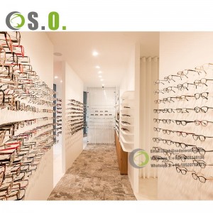 Eyewear Rack Glasses Showcase Optical Display Cabinets