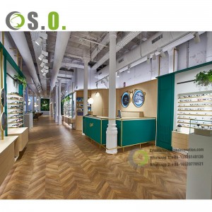 Optical Shop Counter Design Optical Display Showcase