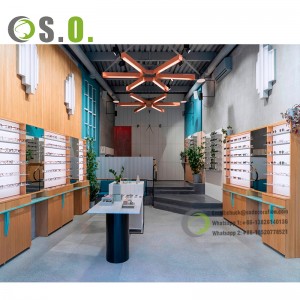 Optical Store Display Furniture Sunglasses Showroom Display Fixture Tailor Design for Eyewear Retail Shops Interior Decor