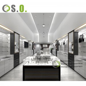 High end Custom Retail Optical Store Interior Design Shop Furniture Eyewear Shop