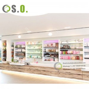 European Style Pharmacie Shelves Pharmacy Drawer System Para sa Botika ng Botika