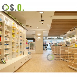 Product Display Shelves and Racks for Grocery Store Supermarket Convenience Store with Customized Logo