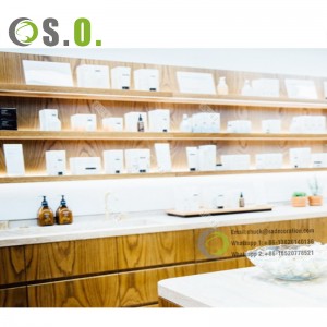 قفسه های داروخانه سفارشی برای دکوراسیون داخلی طراحی داخلی داروخانه فروشگاه داروخانه