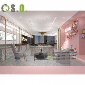 New Design jewellery Kiosk Mall Furniture Display Jewelry Shopping Mall Showcase Kiosk With Custom Design