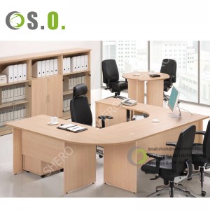 High End executive office desk solid wood office tables modern furniture for offices