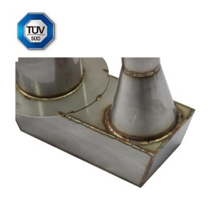 Custom Stamping Sheet Metal hinang Hindi kinakalawang Steel Fabrication