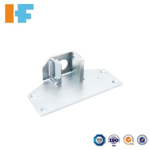 High quanlity Galvanized steel fabrication laser cutting welding parts