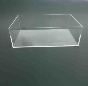 Laser-cut Acrylic fabricated Acrylic box hot bend Acrylic display stand