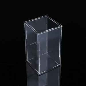 Découpage laser acrylique fabriqué Boîte acrylique chaud pli présentoir acrylique