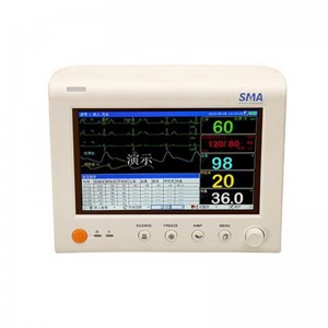 Monitors mèdics SM-7M(11M) Monitor de pacient llit de 6 paràmetres