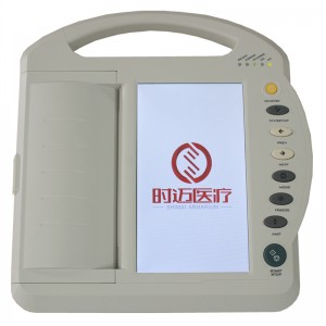Máquina de ECG monitor de ECG de 12 canais SM-12E