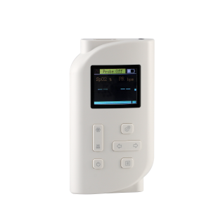 휴대용 맥박 산소 측정기 SM-P01 모니터