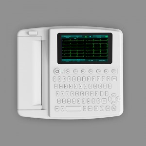Electrocardiogram ECG 12 pist SM-1201 EKG umatshini