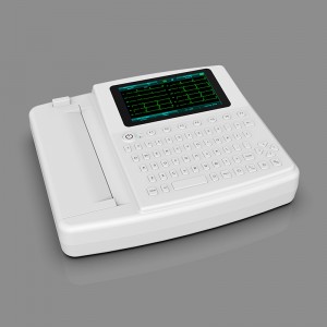 Elektrokardiogramos EKG 12 stūmoklis SM-1201 EKG aparatas