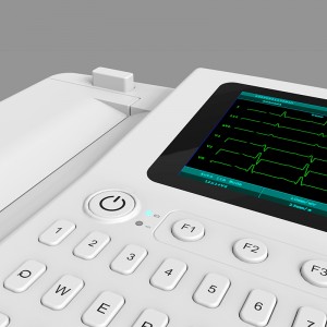 جهاز تخطيط القلب الكهربائي 12 بيست SM-1201 جهاز رسم القلب الكهربائي