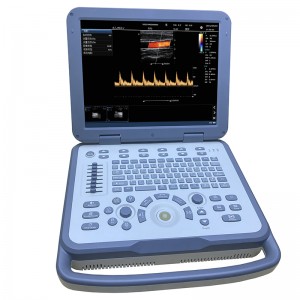 Aparat portabil cu ultrasunete M61 Sistem de diagnosticare Doppler color pentru scaner cu ultrasunete pentru notebook