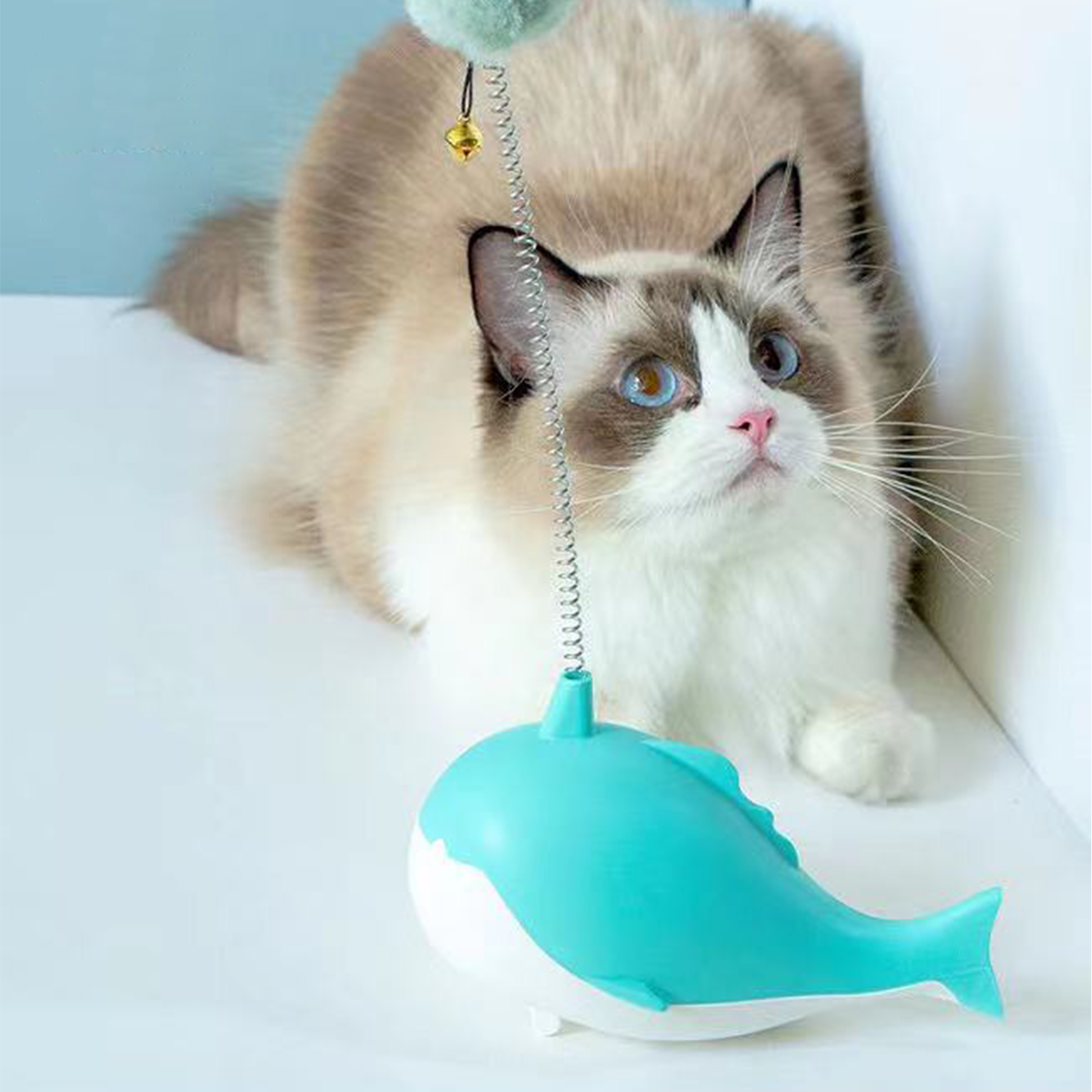 Cat fish toy