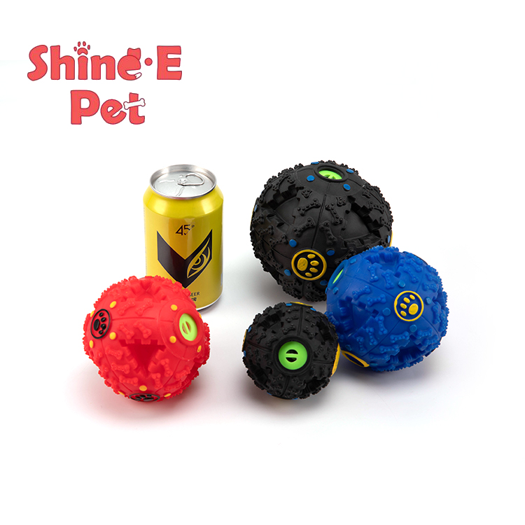 2019 New pet toys 7cm sound honing Spikey Rubber Dog Toy