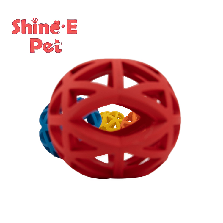 High Quality Accessories For Pet Dog Rubber  Ball Chew play Toy