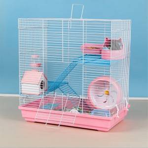 Cheap transparent big acrylic double layer hamster cage pour for cheap hamster large natural