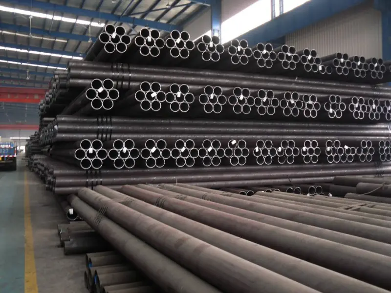 Carbon steel tube material and use