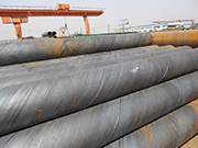Causes of trachoma in welds of spiral submerged arc welded steel pipes