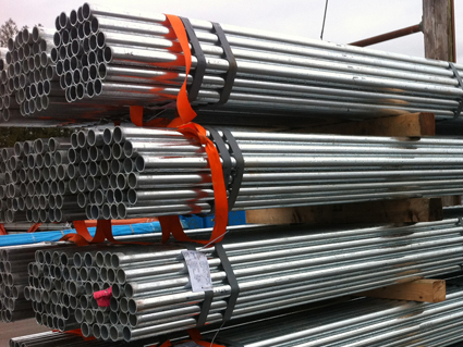 Galvanized pipe process characteristics