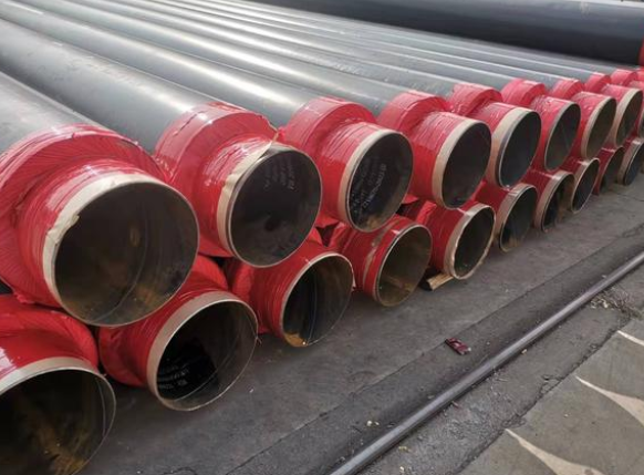 Thermal insulation seamless steel pipe for heating