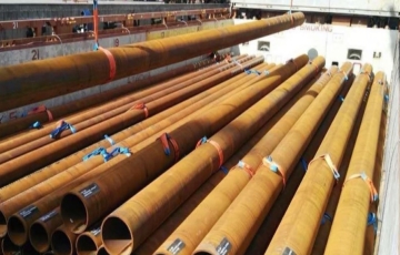 Ceramic-lined Composite Steel Pipe Installation