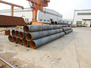 Features of submerged arc steel pipe