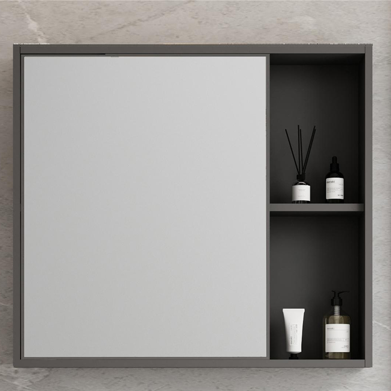 Hot selling pure color wholesale bathroom vanity with mirror and seamless basin floating bathroom cabinets