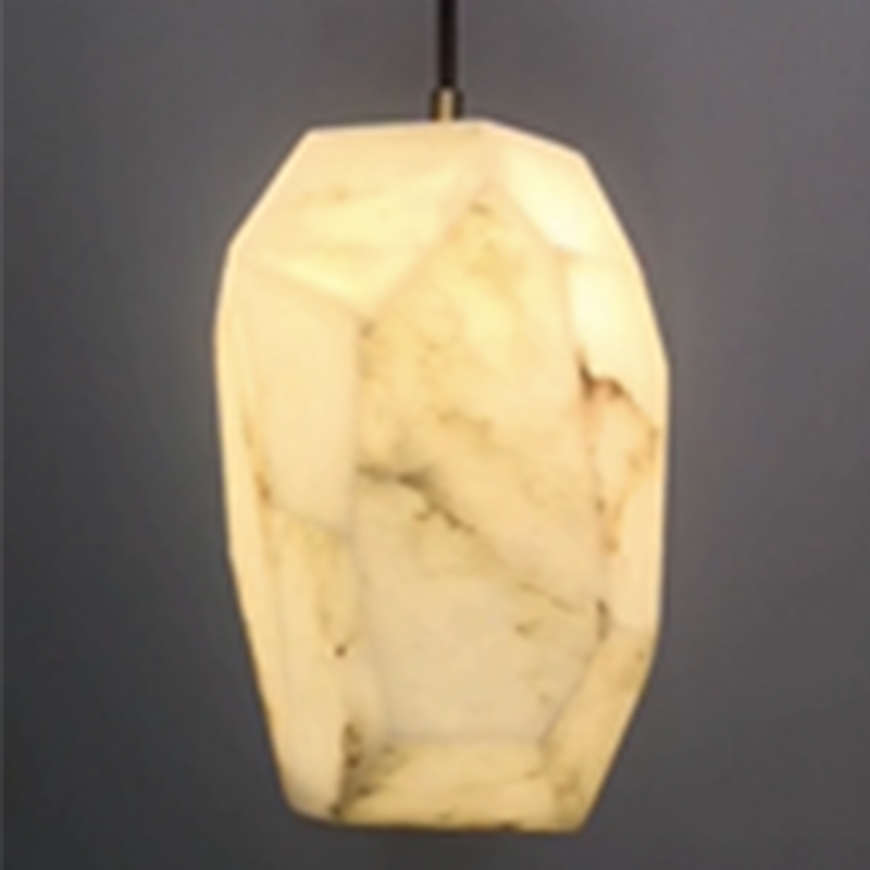 Irregular Modern Alabaster Pendant Light