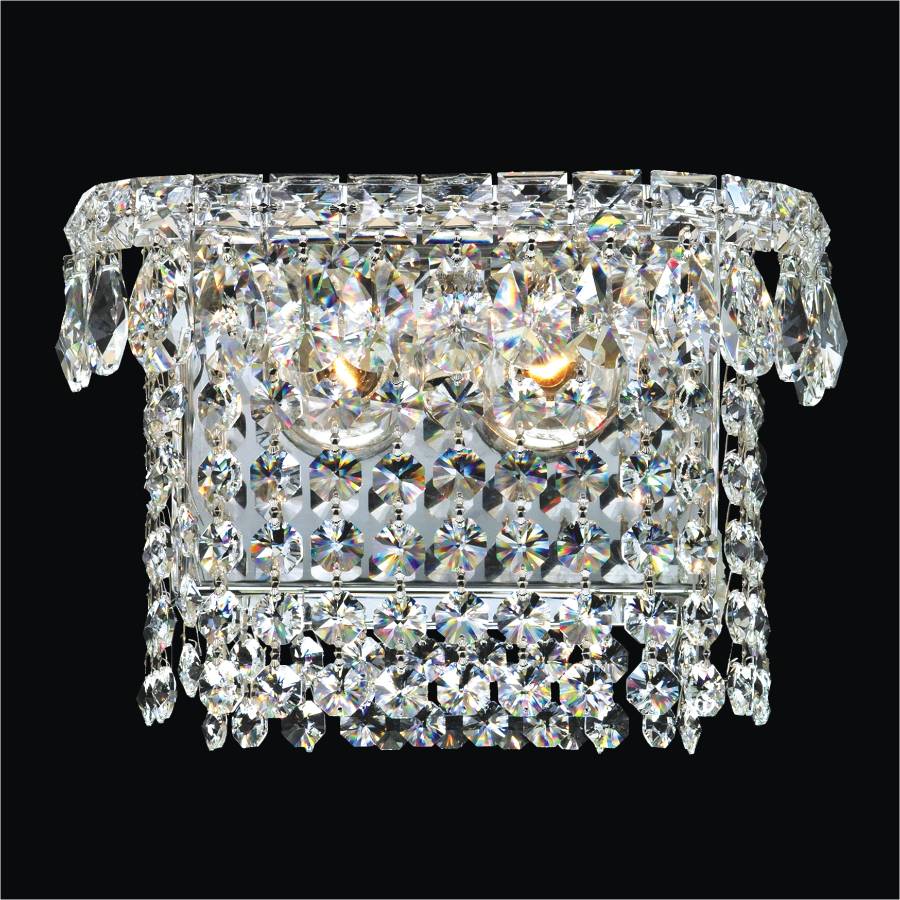 23 cm bred Windsor Royale Crystal Sconce
