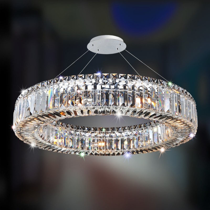 26 In. One Tier Round Pendant