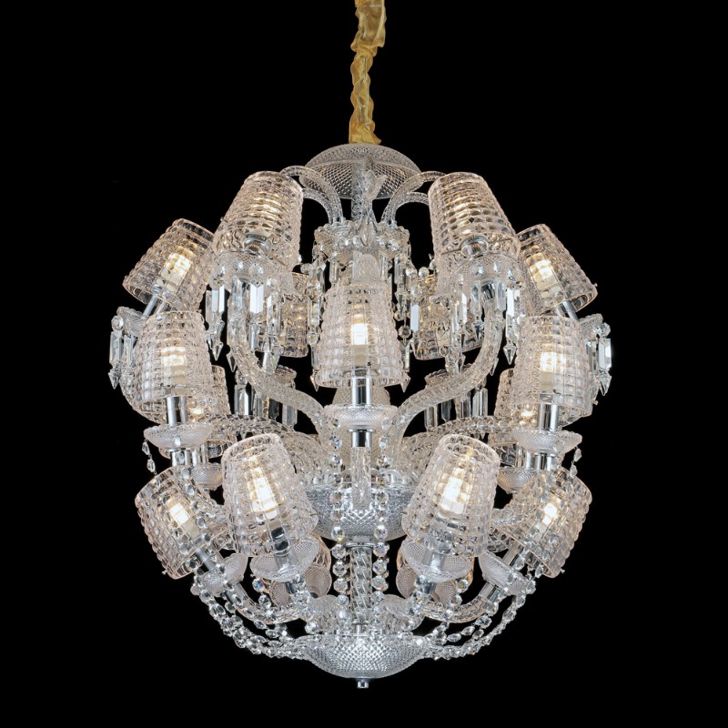 18 lampjes in balvorm Baccarat-verlichting
