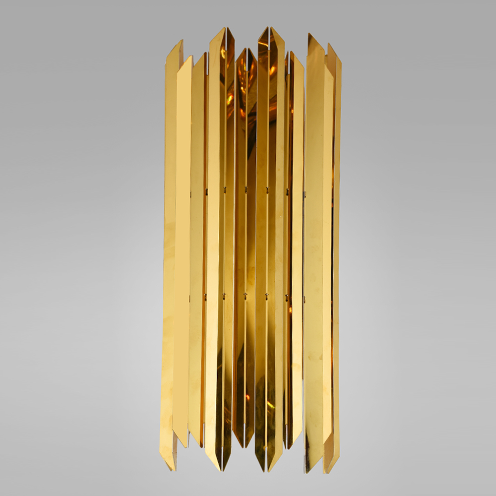 Modern Gold Wandlampe