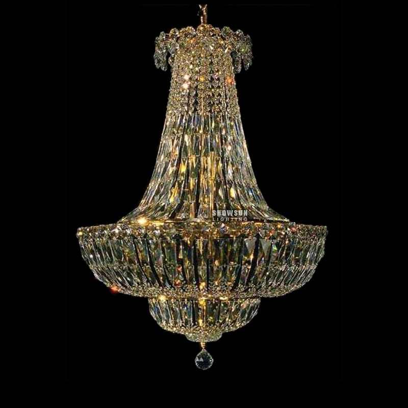 Inaltime 75 CM Candelabru Empire Candelabru Cristal Iluminat Pentru Sufragerie