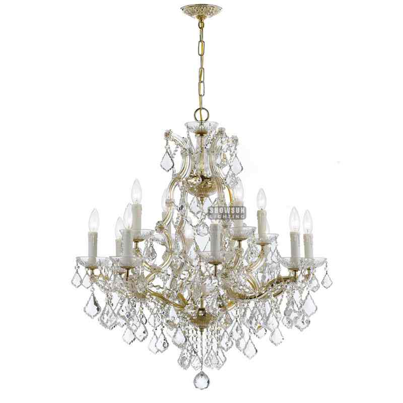 12-il Dwal Maria Theresa Chandelier