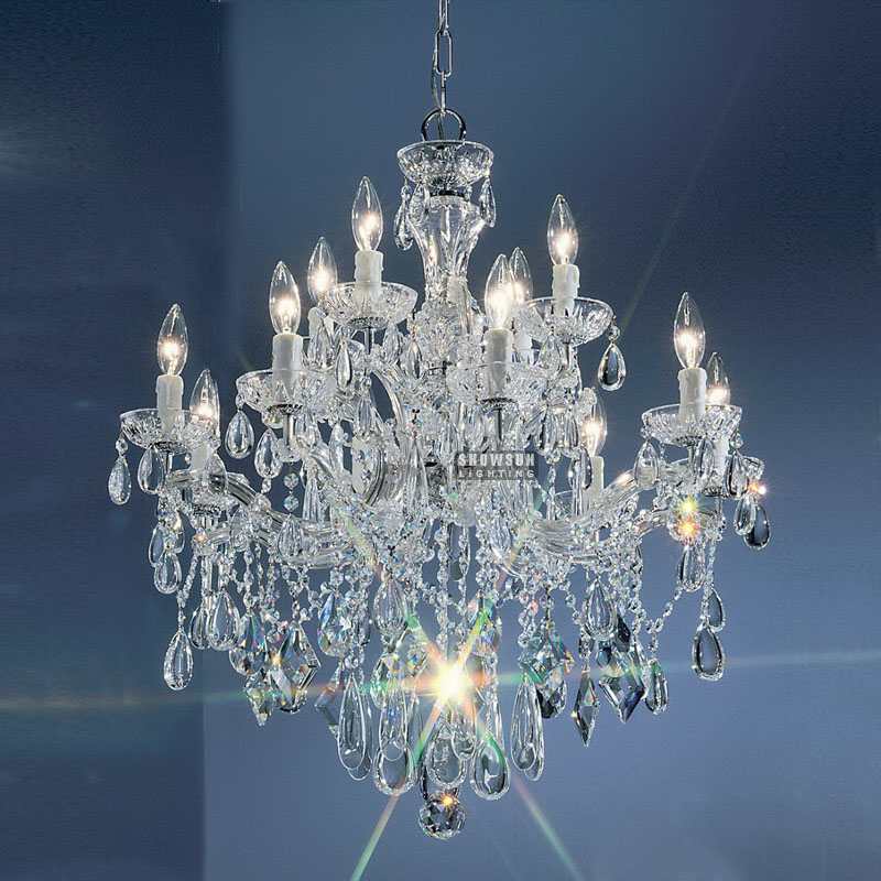 12-il Dwal Maria Theresa Chandelier