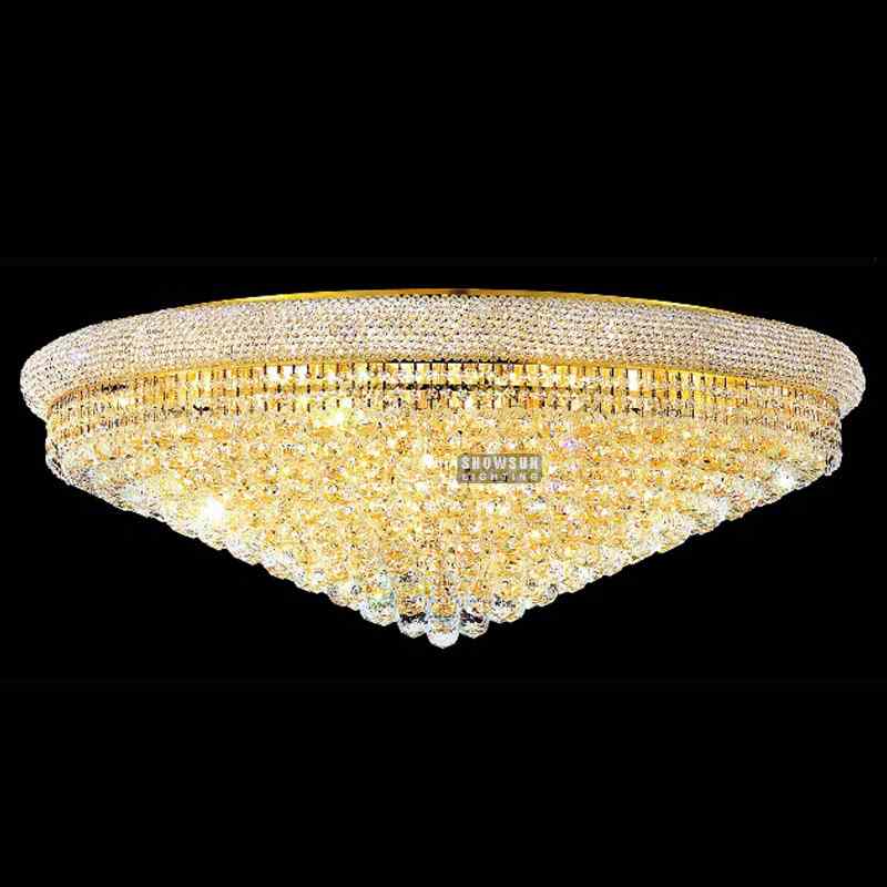 Breidd 106cm Empire Style Ceiling Light Crystal Flush Mounts