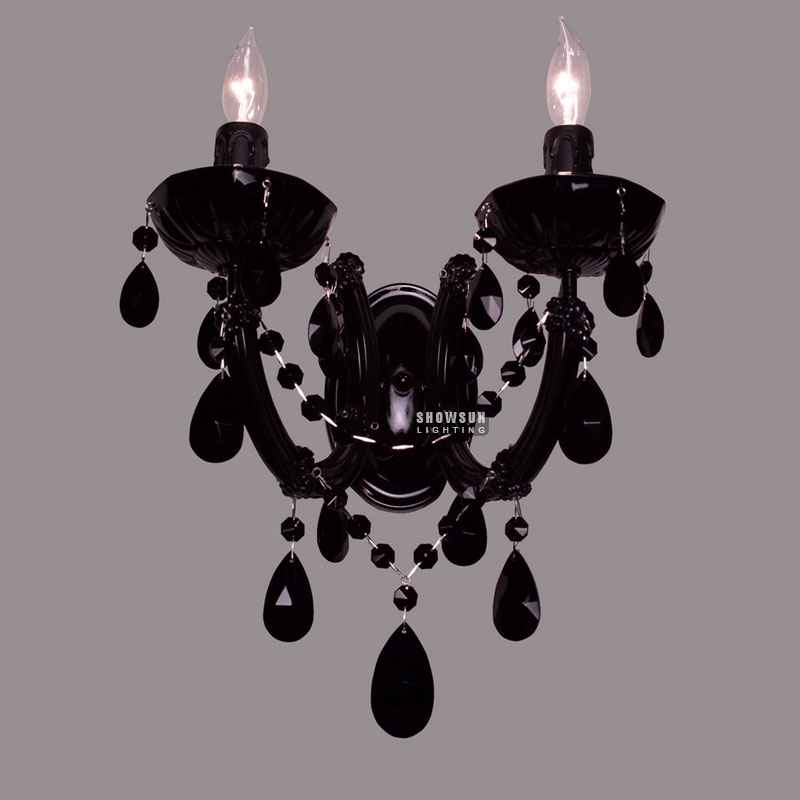 2 svjetla Maria Theresa Zidna svjetiljka K9 Kristalni zidni svijećnjak