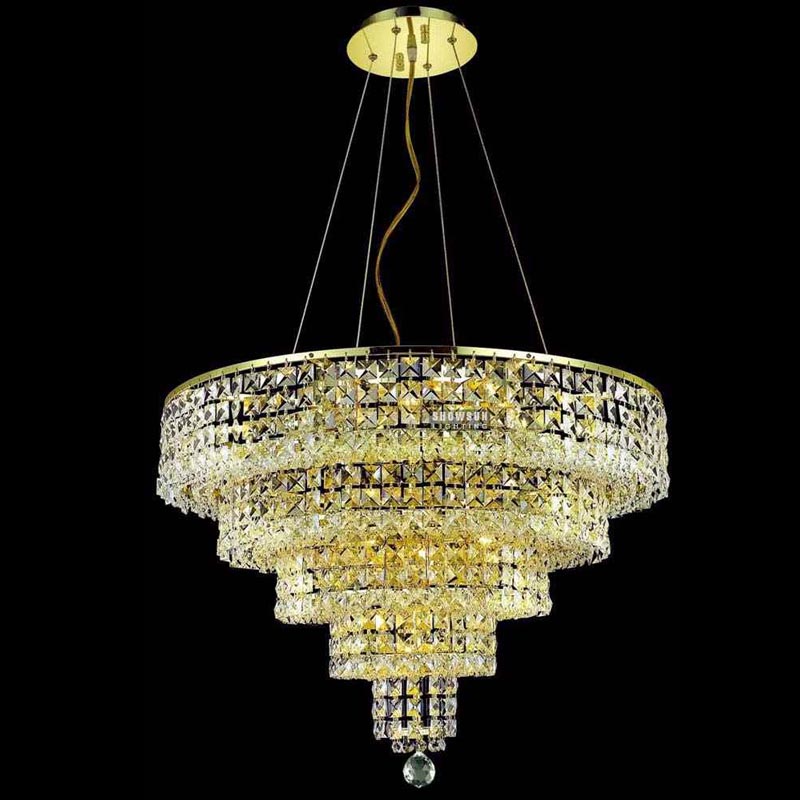 Iluminación cristalina de la lámpara de la lámpara del imperio de la altura 51 cm para el dormitorio
