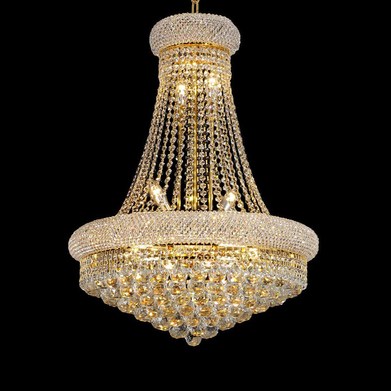 27.5 Inch French Empire Crystal Chandelier