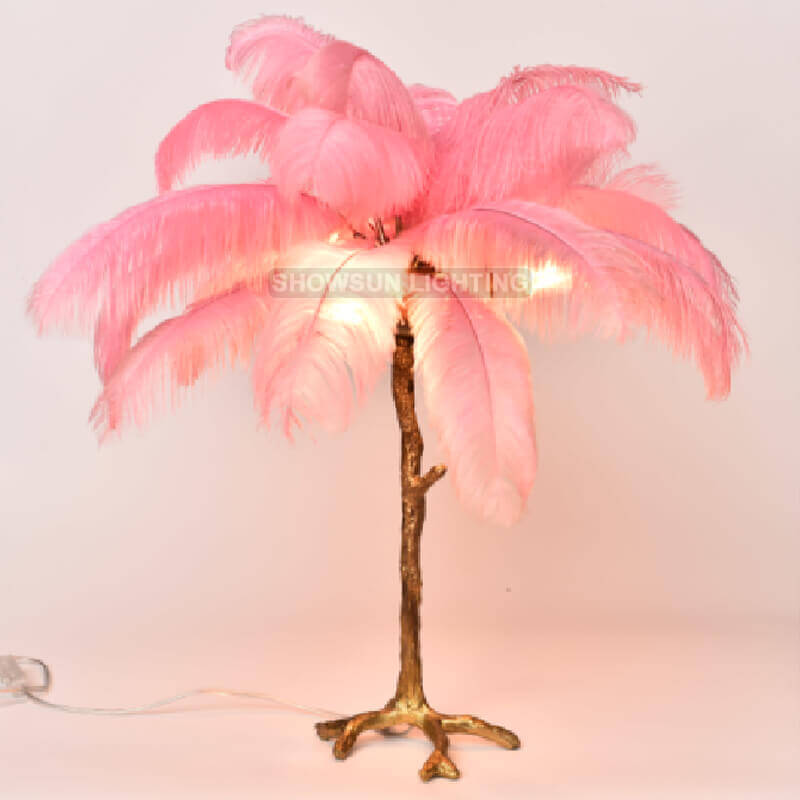 Serip Feather Table Lamp