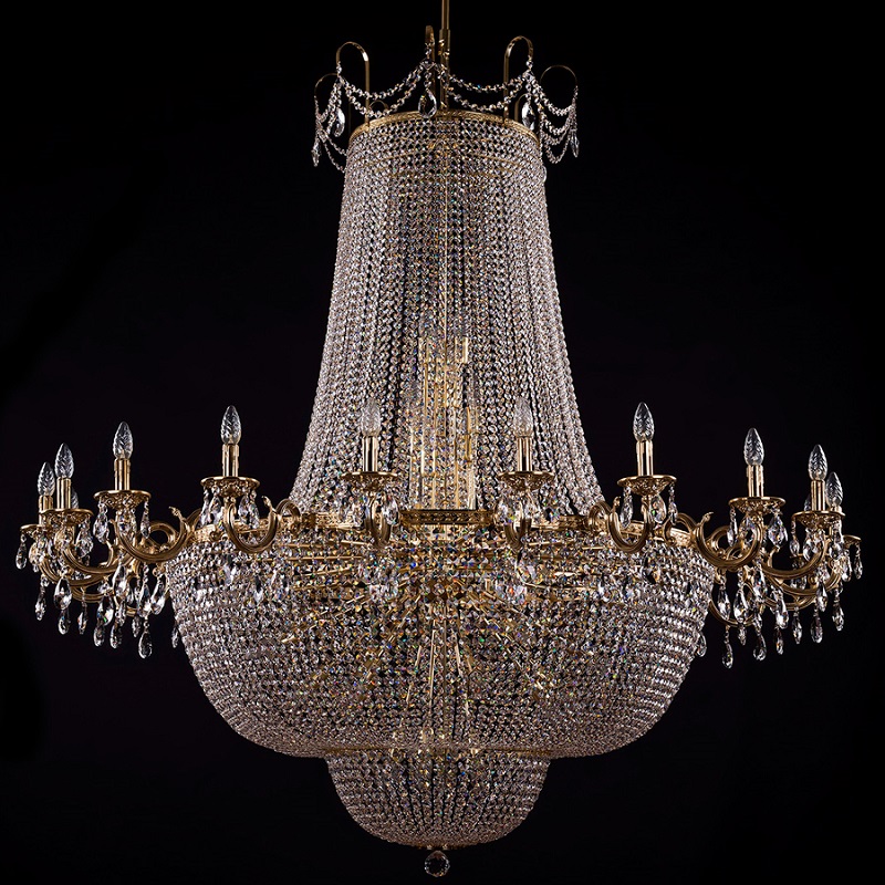 Big Royal Crystal Chandelier Empire Style Chandelier for Church
