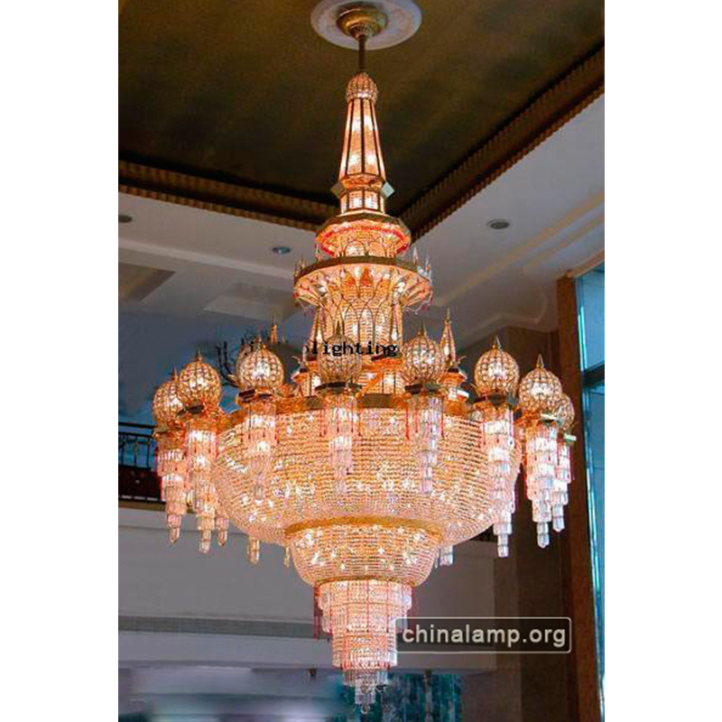 Grande lampadario di cristallo per Masjid
