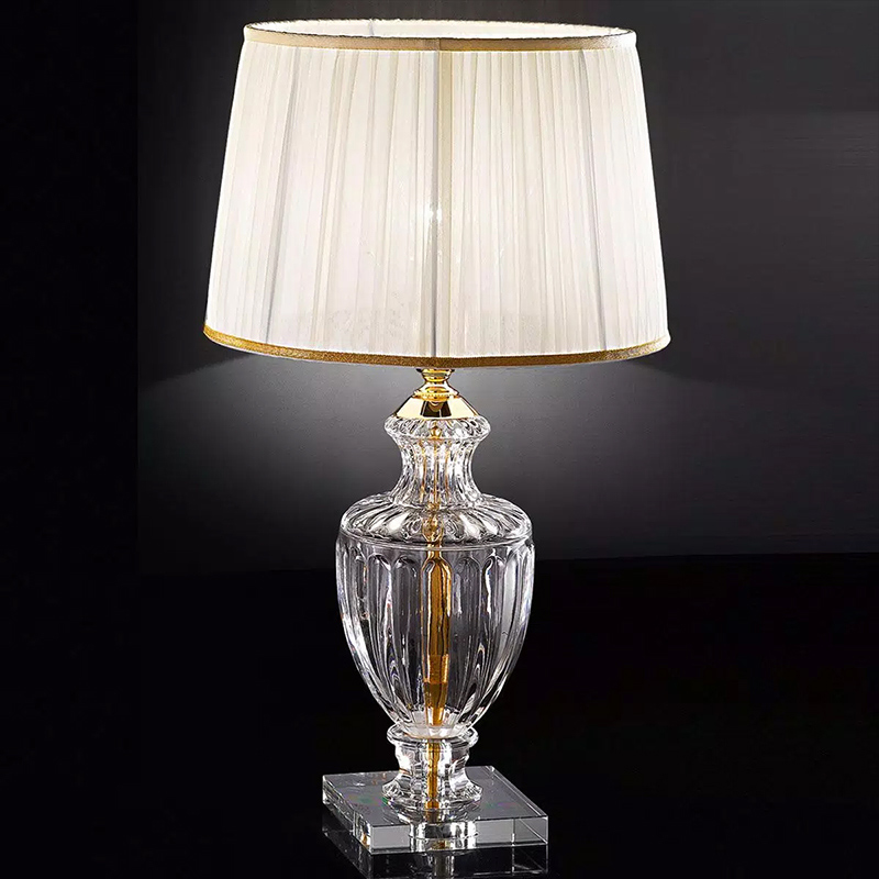 Lampe de table en cristal vénitien Bellotti
